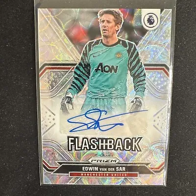 Panini 21-22 Prizm Premier League Man Utd  Choice Flashback Edwin Van Der Sar • $65.24