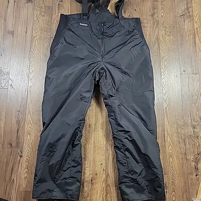 Columbia Overalls Mens 3XL Black Zip Snow Bib Ski Pant Insulated  • $29.75