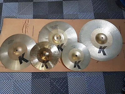 Zildjian K Custom Hybrid Cymbal Set (hi-hats Ride Crash Trash) • $1950