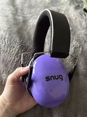 Purple Snug Kids Ear Defenders-Noise Cancelling Headphones Protectors Children  • £9.50