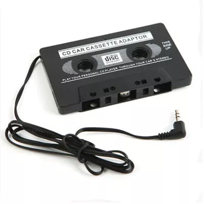 £2.99 • Buy CAR AUDIO TAPE CASSETTE ADAPTER IPHONE IPOD MP3 CD RADIO NANO 3.5mm JACK AUX