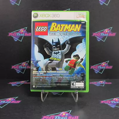 LEGO Batman The Videogame / Pure Xbox 360 - Complete CIB • $10.95