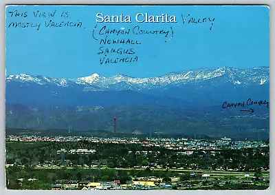 View CA Los Angeles Park Santa Clarita Mountain Oto Sea Vintage Postcard • $4.99