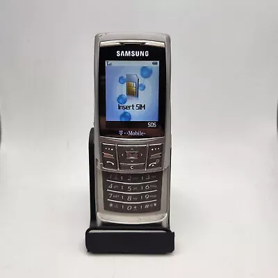 Samsung SGH-T629 Slider Phone (T-Mobile) - Gray - ASIS #1032 • $39.99