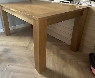 Oak Extending Dining Table • £70