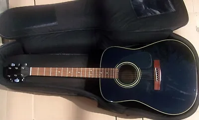 $249.99 • Buy Nice Fender Acoustic Guitar Model Dg-15 Blk With Guitar Research Gig Bag