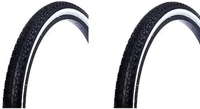 $58.92 • Buy Vee Rubber 26 X 2.125 Beach Cruiser Diamond Pattern Tires White Wall Pair