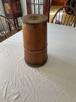 $80 • Buy Antique Primitive Wooden Butter Churn