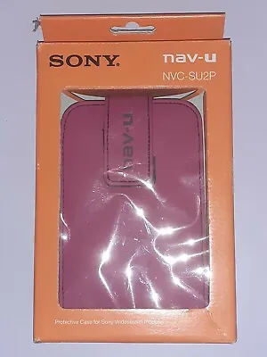 £5.99 • Buy Bnib Genuine Sony Nav-u Pink Carry Case Fits Tom Tom Go & Other Model Sat Navs