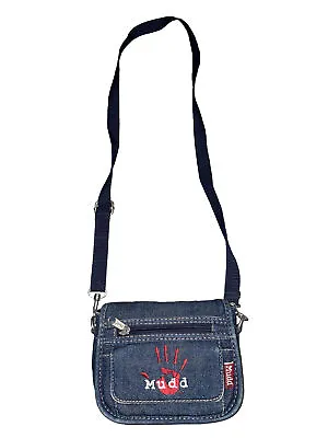 Vintage90’s/ Y2K Mudd Mini Messenger Bag Crossbody Purse Jean Denim • $17