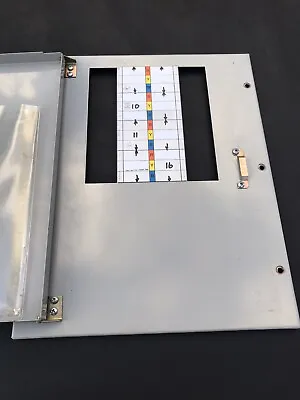 Dorman Smith Distribution Board Box Fuse 8 Way 3 Phase Cover Lid • £49.99