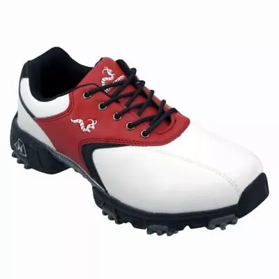 Woodworm Junior Youth Golf Shoes Red/Black/White • $46.38