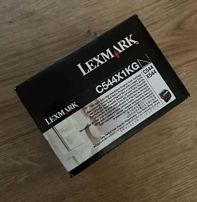 Lexmark C540X1KG Black Cartridge Toner Return Program Printer High Capacity • £13.99