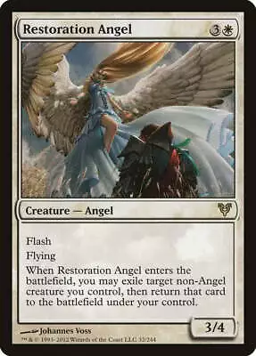 Restoration Angel Avacyn Restored PLD White Rare MAGIC MTG CARD ABUGames • $1.75