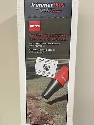 Trimmerplus Cb720 Leaf Blower Universal Attachment Trimmer Plus New In Box • $69