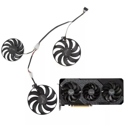 12V 4Pin Graphics Card Cooling VGA Fan For ASUS Radeon 5700 XT 8GB TUF EVO • $11.26