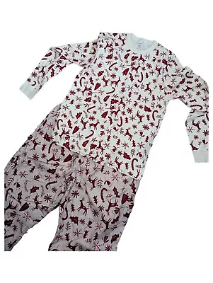 Hanna Andersson Women XL Combed Cotton Jersey Christmas Pajama Set  • $24.99