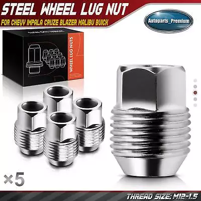 5x M12-1.5 Front / Rear External Thread Wheel Lug Nut For Chevy Impala GMC Dodge • $12.99