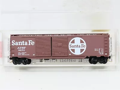 N Scale Micro-Trains MTL Kit 78060 ATSF Santa Fe 50' Auto Box Car #9870 • $21.95