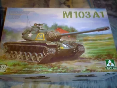 Takom 1/35 Scale Us Army Heavy Tank M103a1 • £34.99