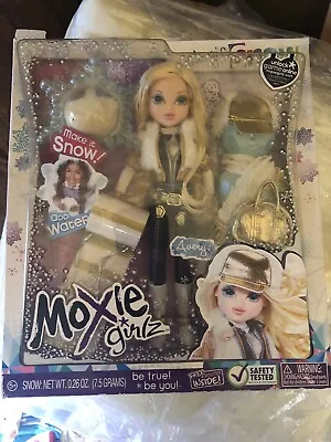 Moxie Girlz Rare Magic Snow Avery Doll In Golden Winter Outfit New In Box • $39.95