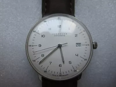 Junghans Max Bill Automatic Watch 38mm 027.4700.00 Made In Germany W/Box • $620