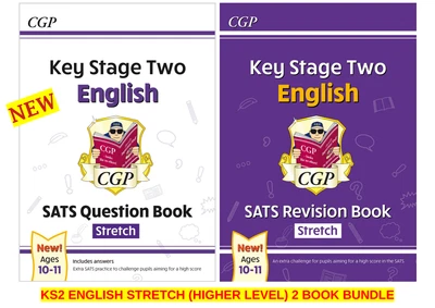 £13.95 • Buy Ks2 English Sats Stretch Revision & Practice Set 2 Book Bundle Yr 6 Ages 10-11