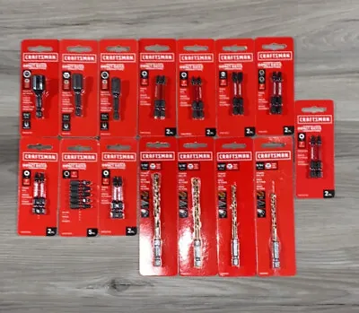 Craftsman Impact Driver Bits/Drill Bits - 15 To Choose From • $1