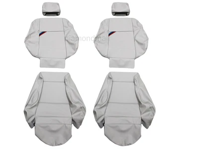 $1089 • Buy Fits BMW E36 M3 Non-Vader 1994-99 Leather Seat Covers Replacement Made In U.S.A