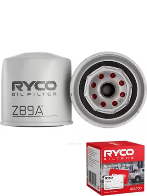 Ryco Oil Filter Z89A + Service Stickers Fits Ford Falcon 5.0 AU I V8 XR8 • $47.62