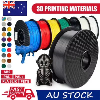 PLA+ SILK PETG PLA ABS 1.75mm 3D Printer Filament 1KG Neatly Wound Eco-friendly • $18.59