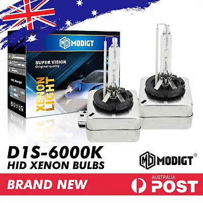 2X D1S 35W Xenon 6000K HID Headlight Bulb Compatible With 66043 66144 85410 OEM • $44