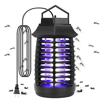 Bug Zapper Electric UV Mosquito Killer Lamp Insect Light Pest Fly Trap Catcher • $18.26