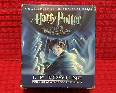 Harry Potter And The Order Of The Phoenix (Audiobook CD Complete 25 Discs) • $15