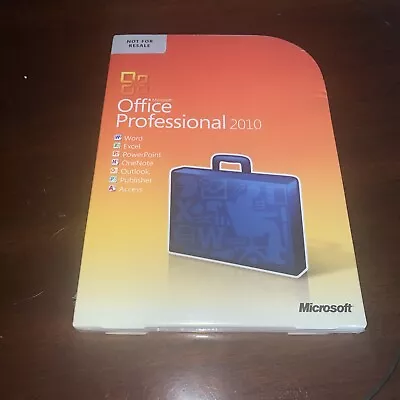 Microsoft Office 2010 Professional Licensed For 2 PCs Full Vers MS PRO =SEALED= • $133.01