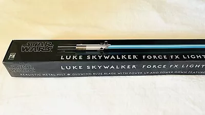 Star Wars LUKE SKYWALKER Force FX Lightsaber Blue Master Replicas SW-220! RARE • $800