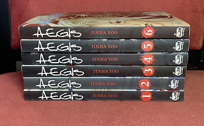 Aegis Vols. 1-6 By Jinha Yoo LIKE NW English Manga Manhwa Set Lot • $67.49