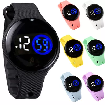 Unisex LED Digital Electronic Watch Waterproof Outdoor Sport Watch Wristwatch AU • $8.99