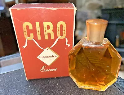 Surrender Perfume Splash 1.0 Oz. By Ciro. Vintage New In Box • $19.99