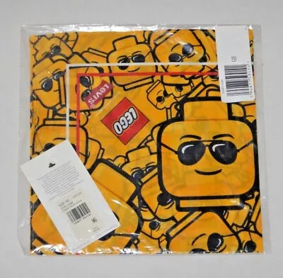 Levis X LEGO 19  Yellow Figure Head Limited Edition Cotton Bandana Scarf NEW • $14.50