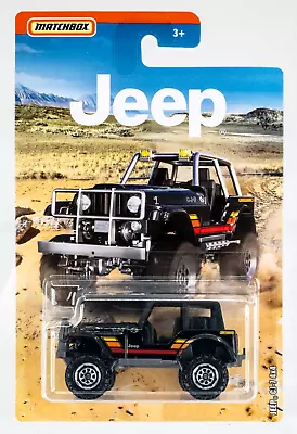 2019 Matchbox Jeep® Series Jeep CJ-7 4x4 BLACK | FSC • $6.99