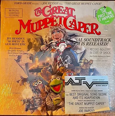 Sealed The Great Muppet Caper Original Soundtrack Lp Record Sd 16047 New • $35