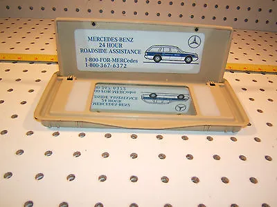 Mercedes W202210 Lighted Sun Visor CREAM Mirror 1 Cover/ StickerT#22108100517 • $88