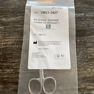 V. Mueller Iris Scissor Standard Curved OL 127mm • $40