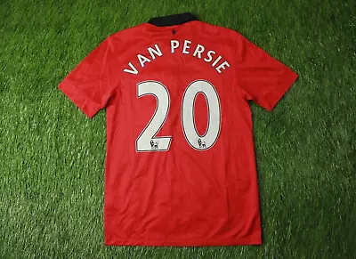 Manchester United Van Persie 2013/2014 Football Shirt Jersey Home Nike Size S • $38.24