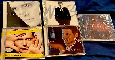 MICHAEL BUBLE Lot Of 5 CD’s Incl “Meets MSG (CD-DVD)” SEALED Other 4 Used • $19.99