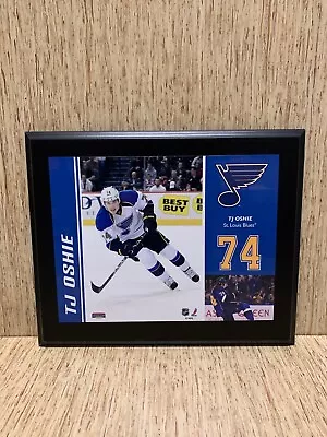 TJ Oshie St. Louis Blues NHL Official Mounted Memories Plaque (13  L X 11  W) • $19.95