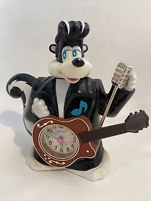 Vintage Hunk A Skunk Rhythm Speak Up Alarm Clock Musical Elvis Music Works • $25