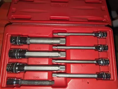 Mac Tools 8 PC Long Metric Triple-Square Driver Set SXVMTSL8B • $122