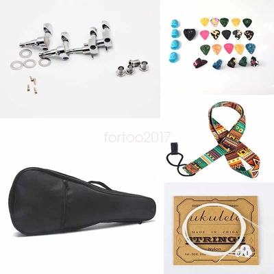 $24.74 • Buy Black Portable Thicken Ukulele Bag Waterproof Storage Case Musical Accessories